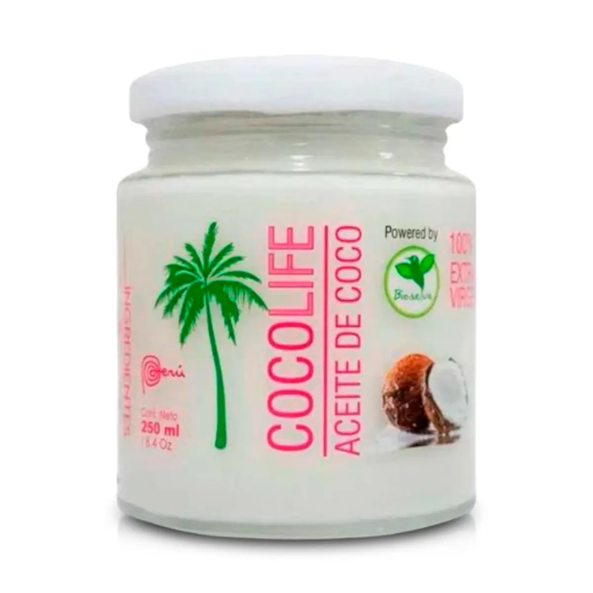 Aceite De Coco Extra Virgen 250ml Geatienda