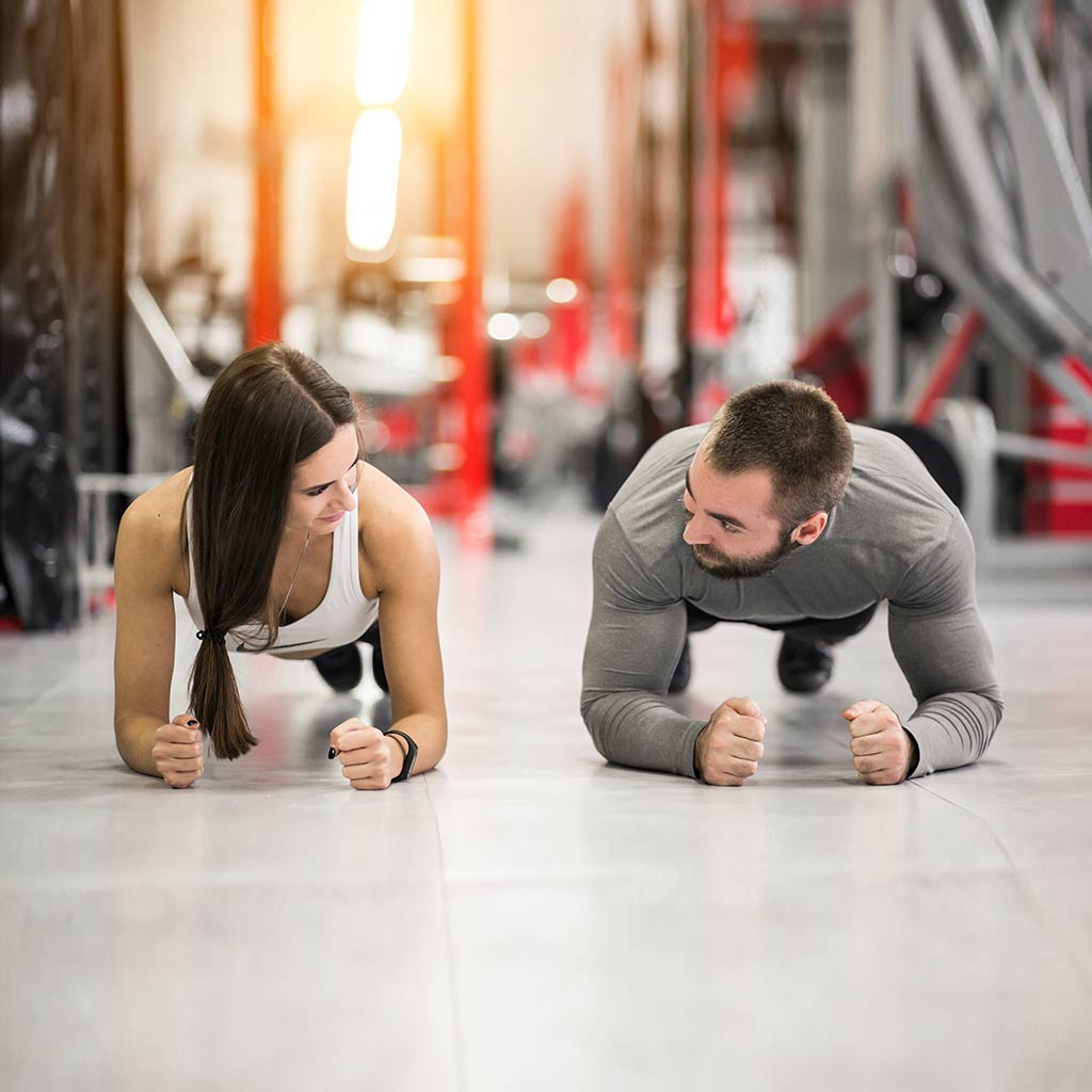 Foto pareja fit