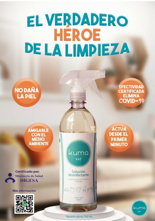 Desinfectante de Superficies (750ml) - Imagen 2
