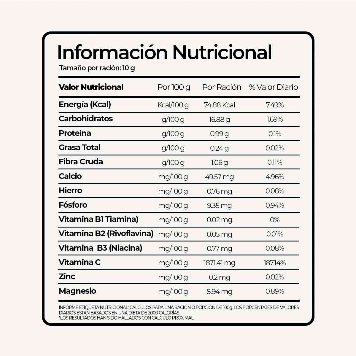 Multi Vitamina C - Batido en Polvo (300g)