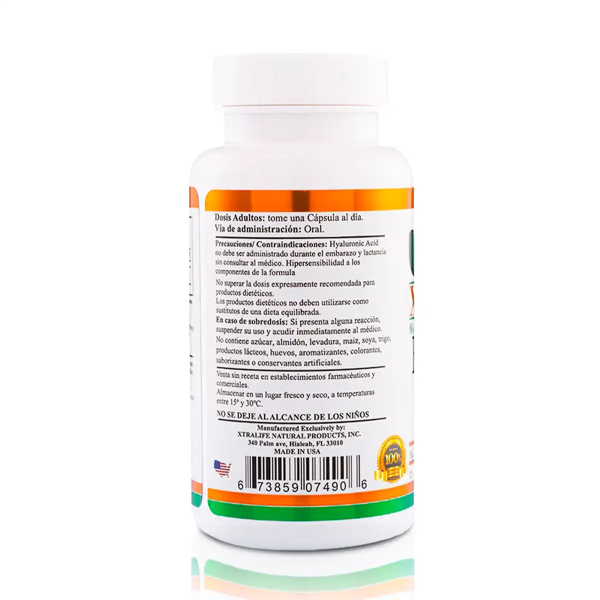 Ácido Hialurónico (60 Cápsulas) - Imagen 2