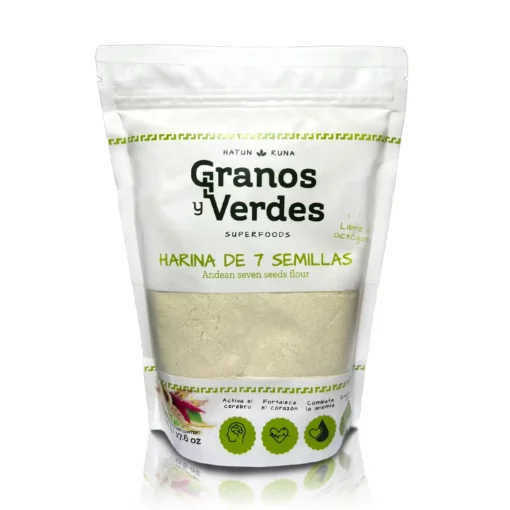 Harina de 7 semillas Granos y Verdes