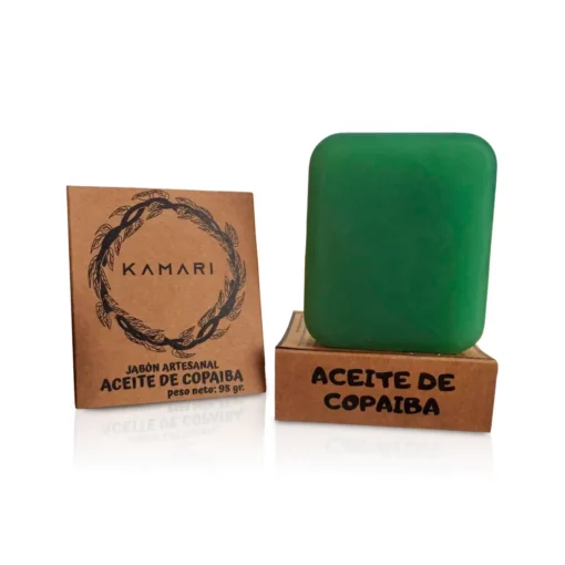 Jabón Aceite de Copaiba Kamari Amagreen