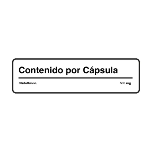 Glutatión - Antioxidante Maestro (30 Cápsulas) - Imagen 4