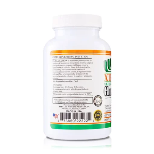 Glutatión - Antioxidante Maestro (30 Cápsulas) - Imagen 2