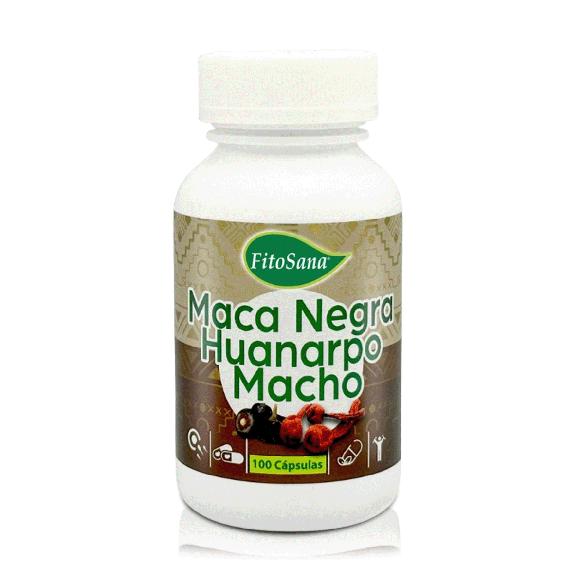 Maca Negra con Huanarpo Macho (100 Cápsulas)