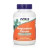 Citrato de Magnesio 400mg (120 cápsulas) - NOW Foods