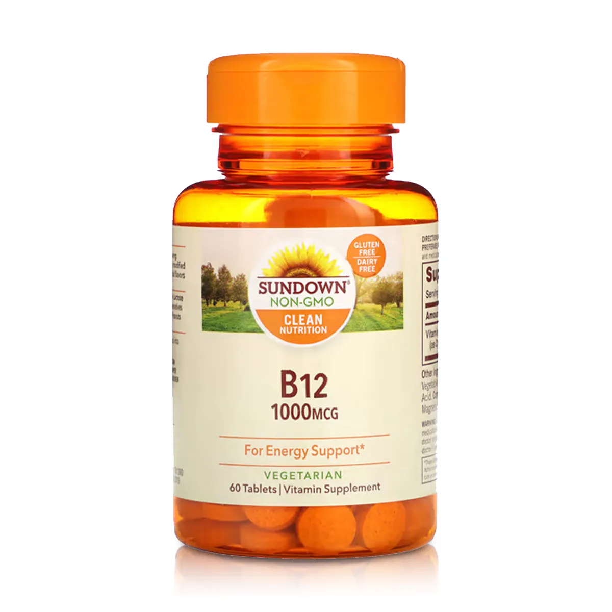Vitamina B-12 1000 mcg (60 Tabletas) - Sundown