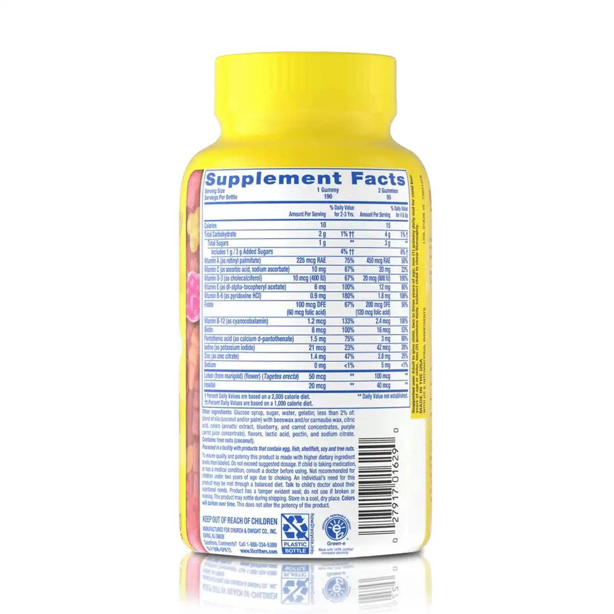 Multivitamínicos en Gomitas para Niños (190 gomitas) - L'il Critters 2