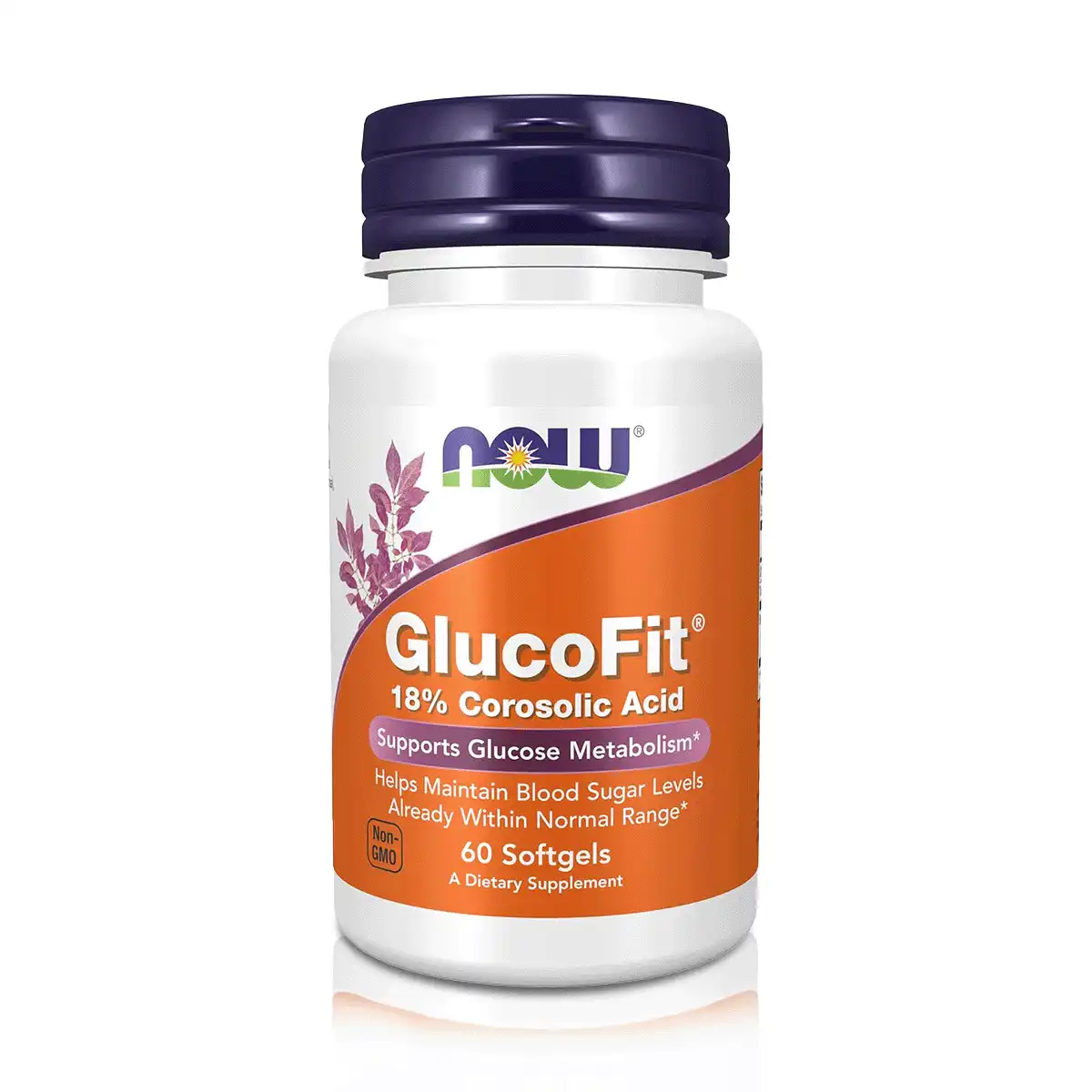 GlucoFit - Banaba Leaf 1,334 mg (60 Softgels) - Now Foods