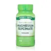 Glicinato de Magnesio 200mg (60 Cápsulas) - Nature’s Truth