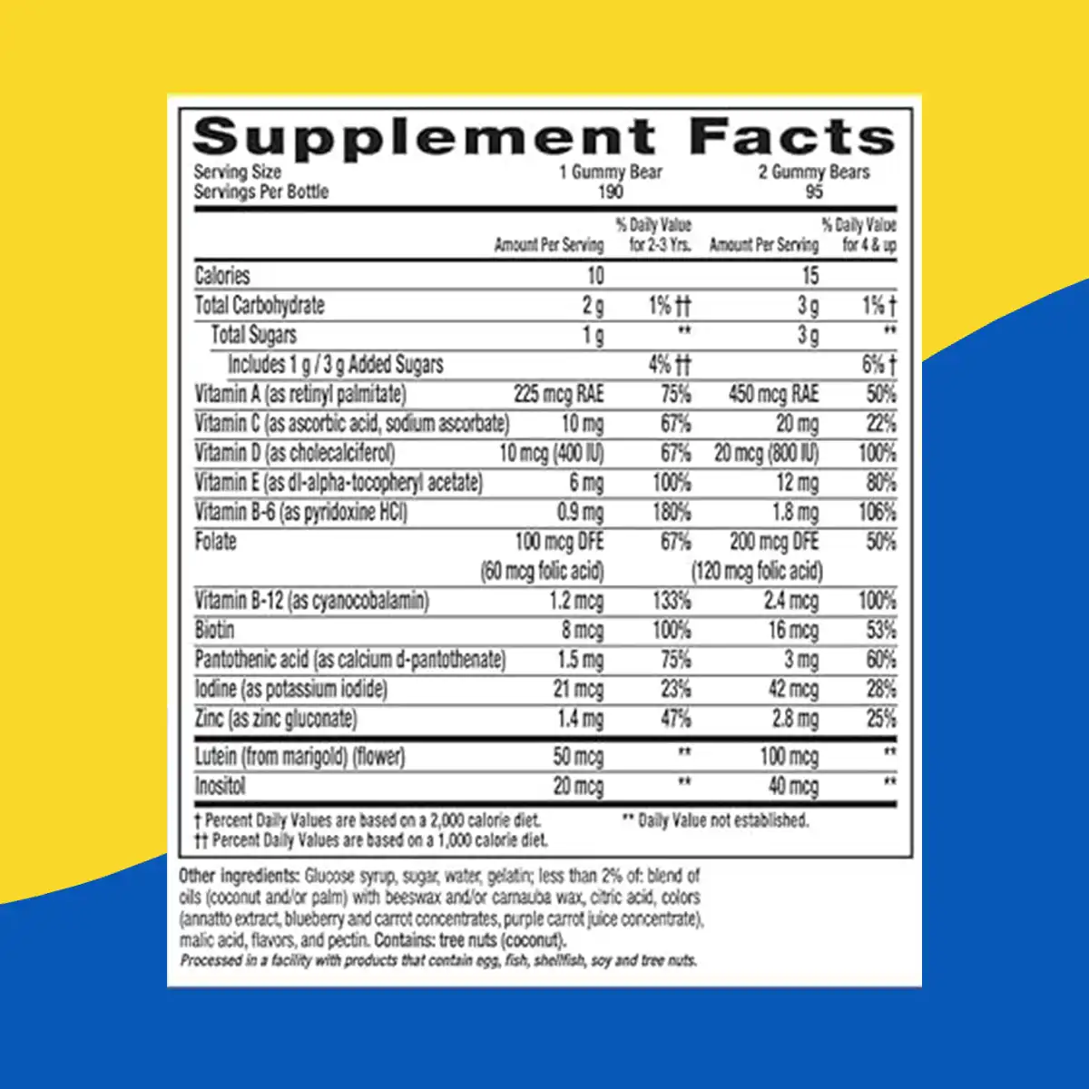 Multivitamínicos en Gomitas para Niños (190 gomitas) 3