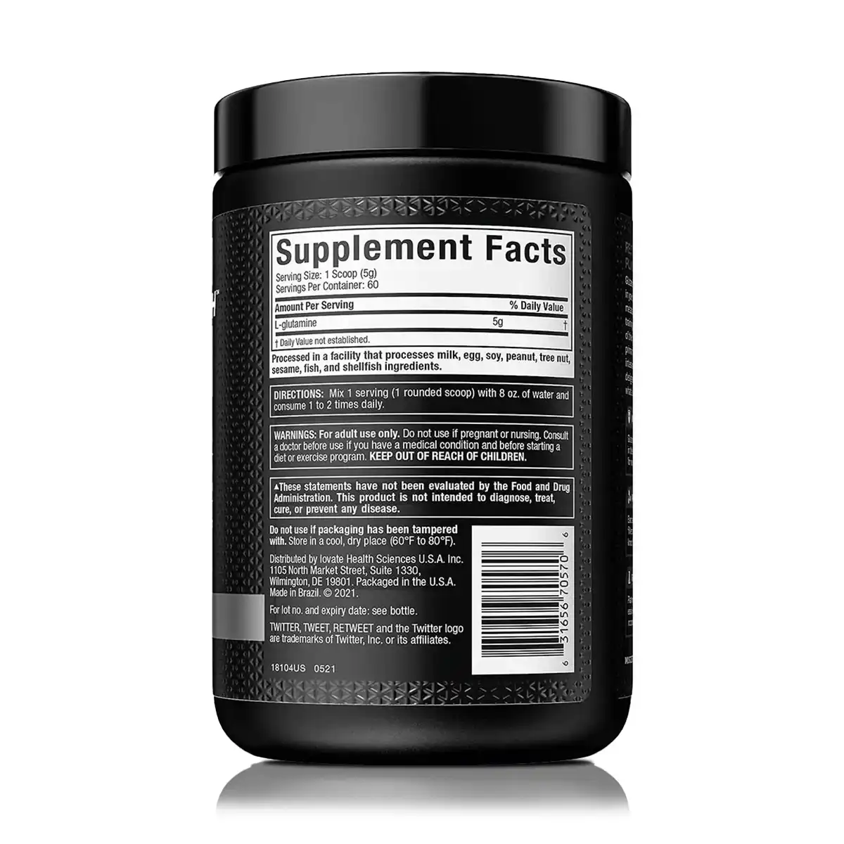 Glutamina 5g Muscletech 3