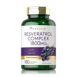 Resveratrol Complex 1800 mg (180 Cápsulas) - Carlyle