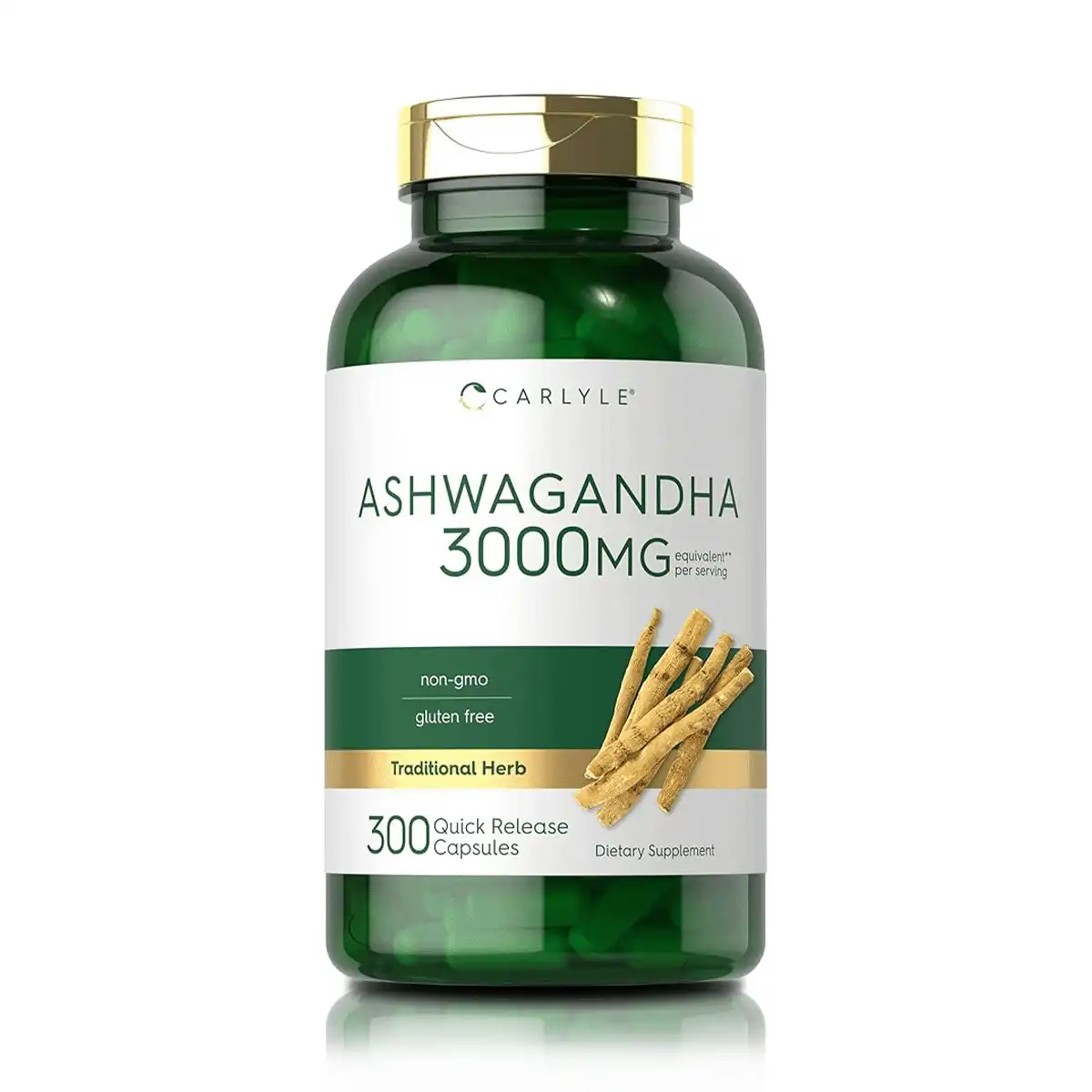 Ashwagandha 3000mg (300 Cápsulas) - Carlyle