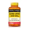 Ácido Alfa Lipoico 600 mg (30 Cápsulas) – Mason Natural
