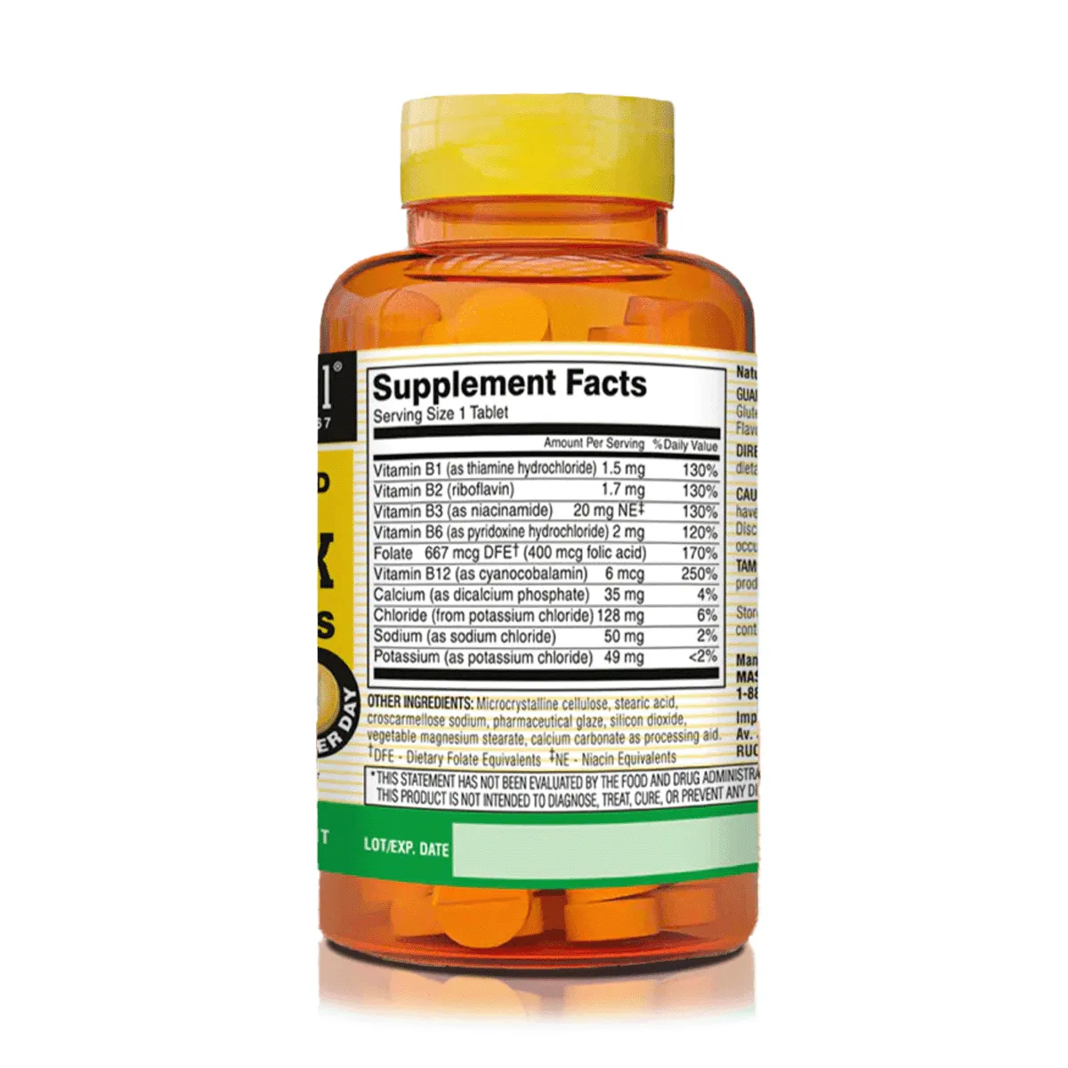 Complejo B con Electrolitos (60 Tabletas) 1