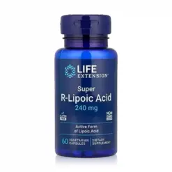 Super R-Lipoic Acid 240mg (60 Cápsulas) - Life Extension