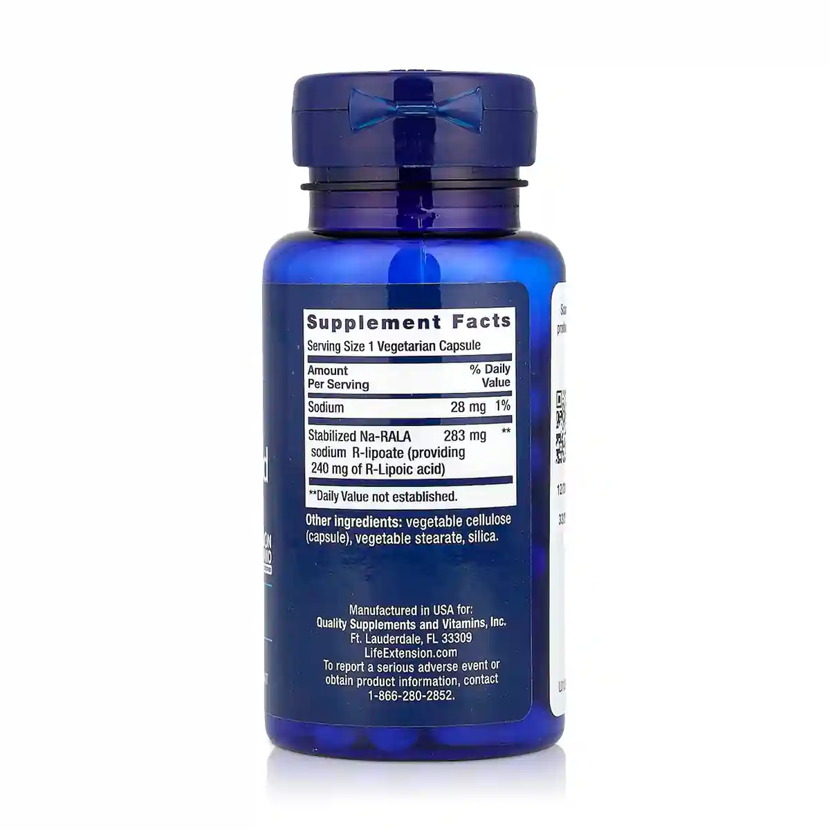 Super R-Lipoic Acid 240mg (60 Cápsulas) - Life Extension