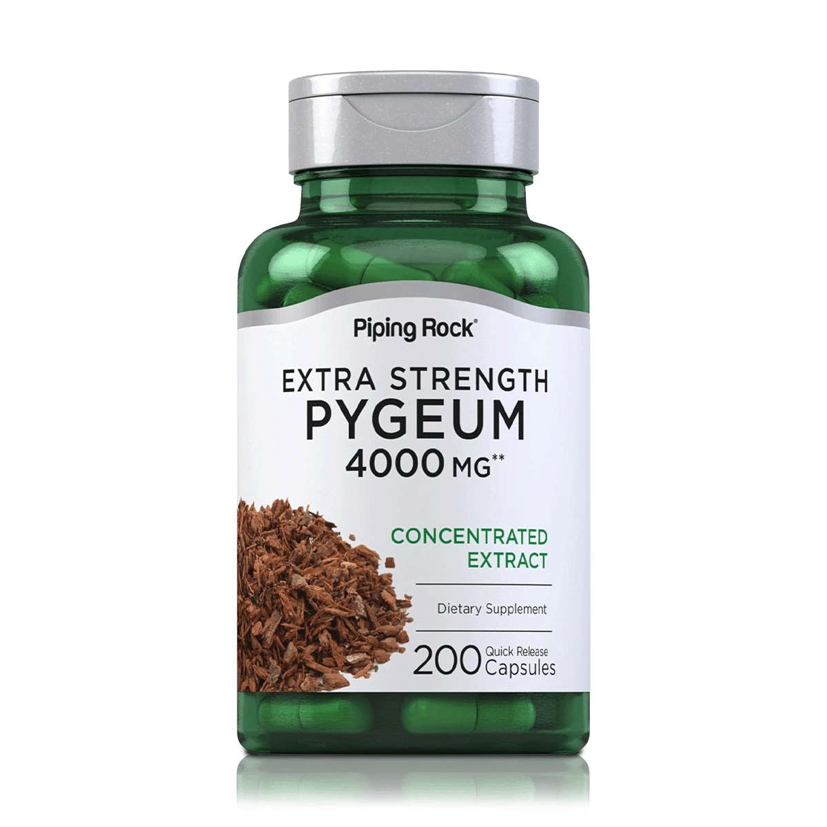Pygeum 4000 mg (200 Cápsulas) - Piping Rock 1