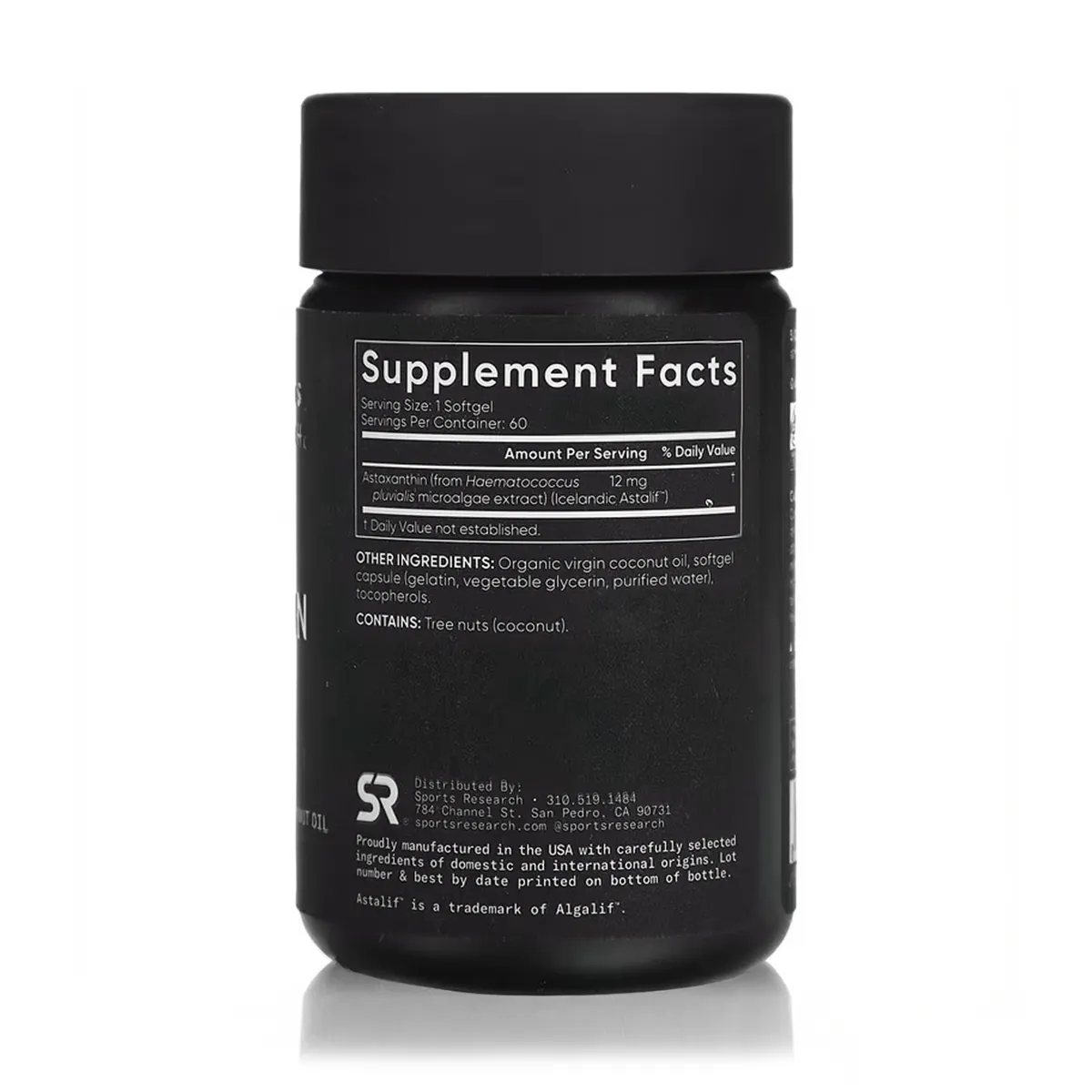 Astaxantina Triple Fuerza 12 mg (60 Softgels) - Sports Research