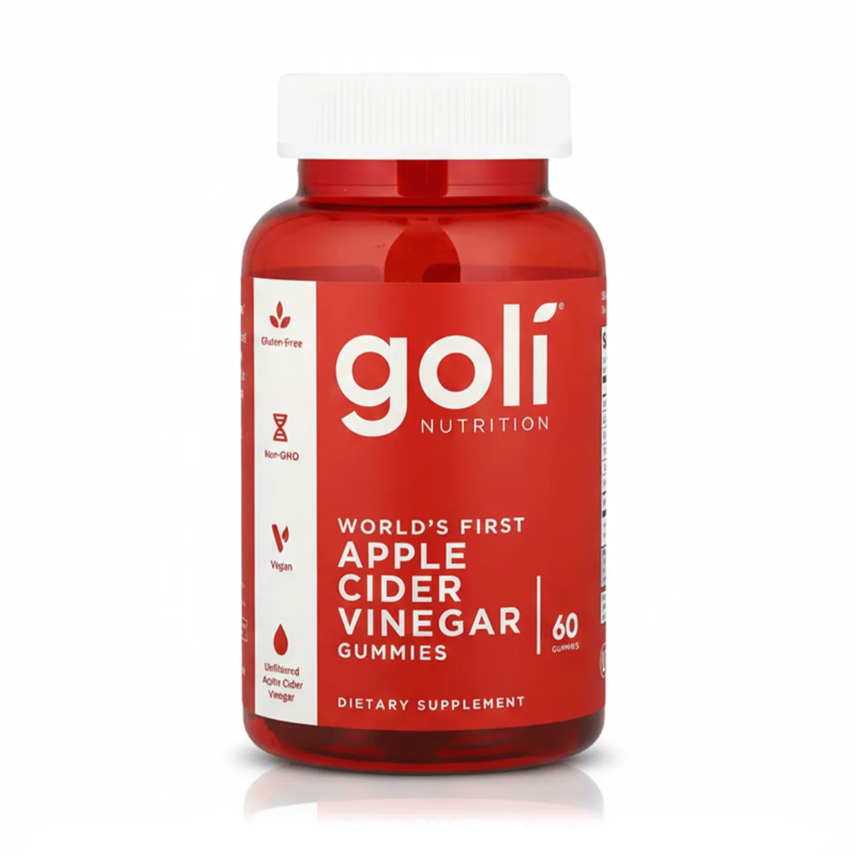 Vinagre de Manzana 1000 mg (60 Gomitas) - Goli Nutrition