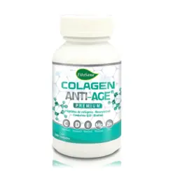 Péptidos de Colágeno, Resveratrol, CoQ10, Biotina (100 Cápsulas) - Fitosana