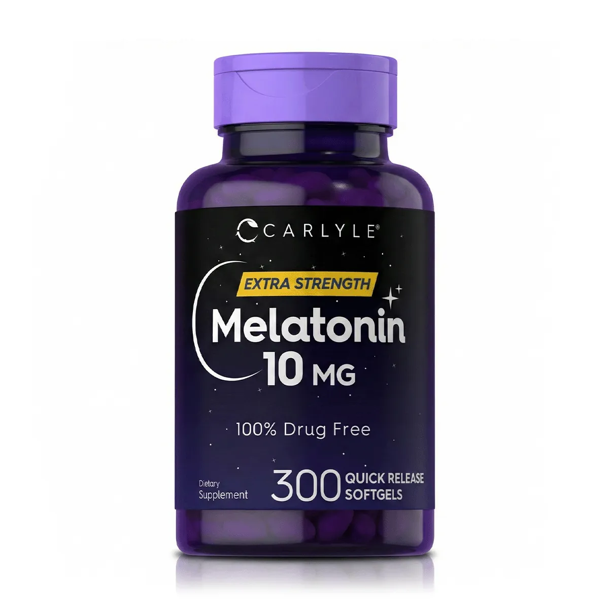 Melatonina 10 mg (300 Softgels) - Carlyle