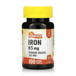Hierro 65 mg (100 Tabletas) - Sundance