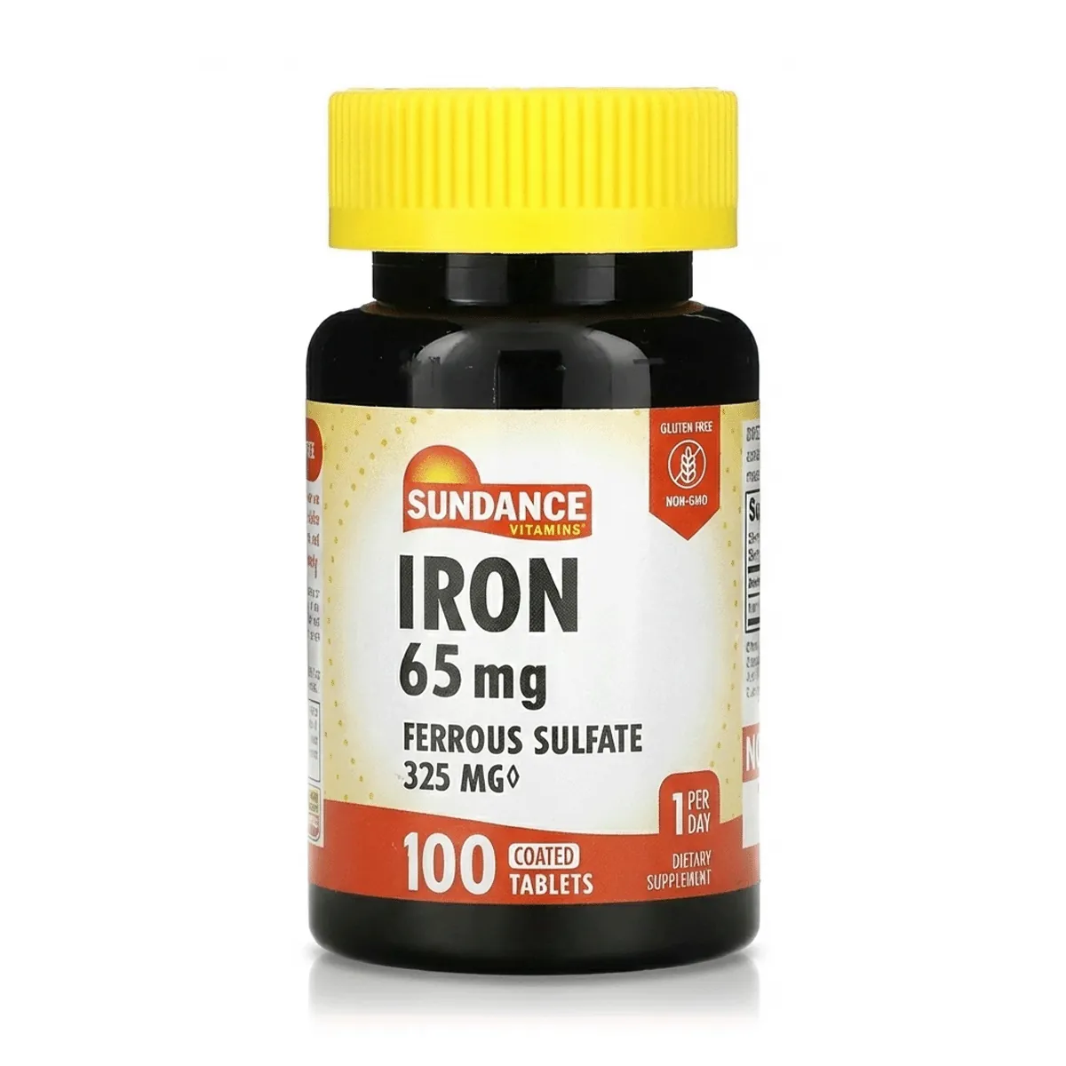 Hierro 65 mg (100 Tabletas) - Sundance