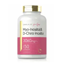 Myo-Inositol & D-Chiro Inositol 2060 mg (150 Cápsulas) - Carlyle