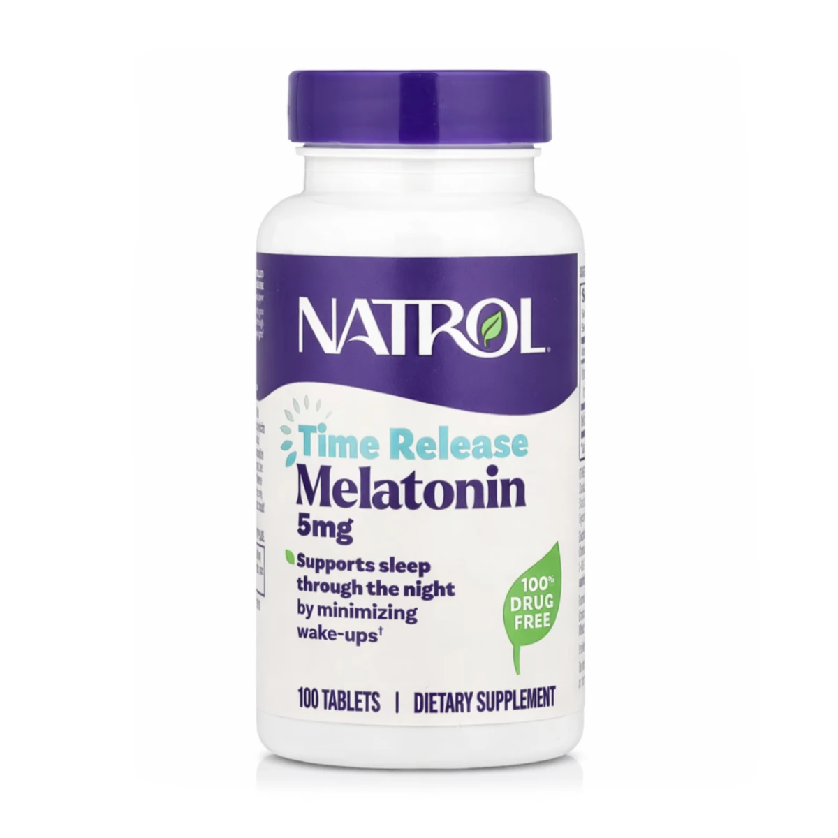 Melatonina Liberación Prolongada 5 mg (100 Tabletas) – Natrol