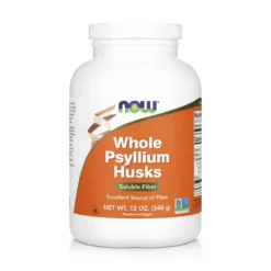 Whole Psyllium Husk (340 g) - NOW Foods