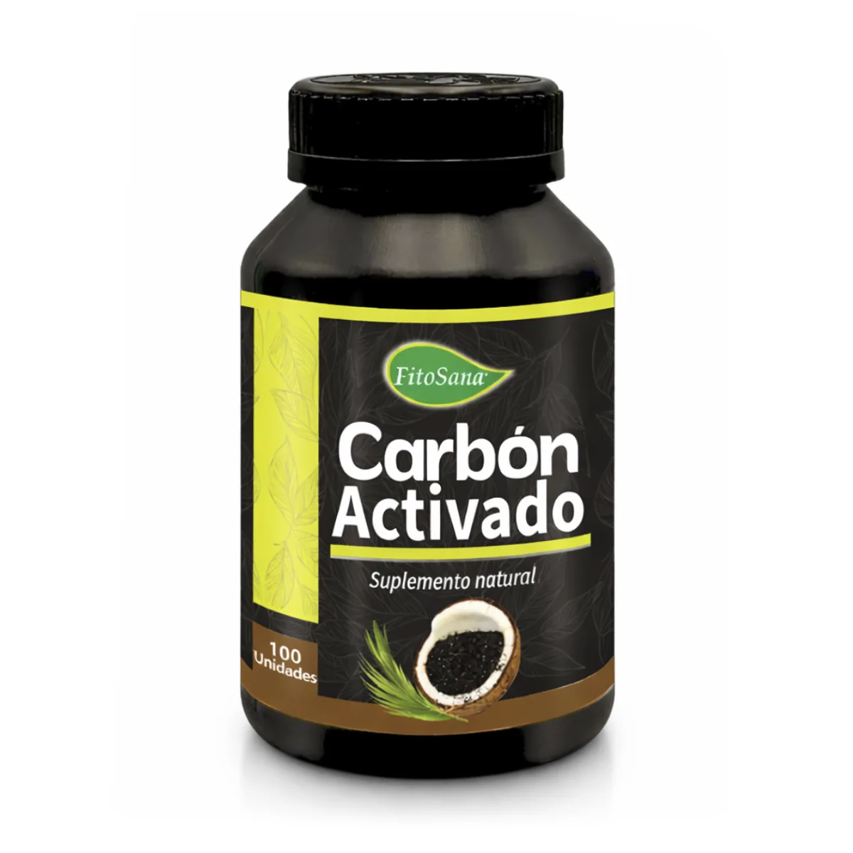 Carbón Activado (100 Cápsulas) - Fitosana