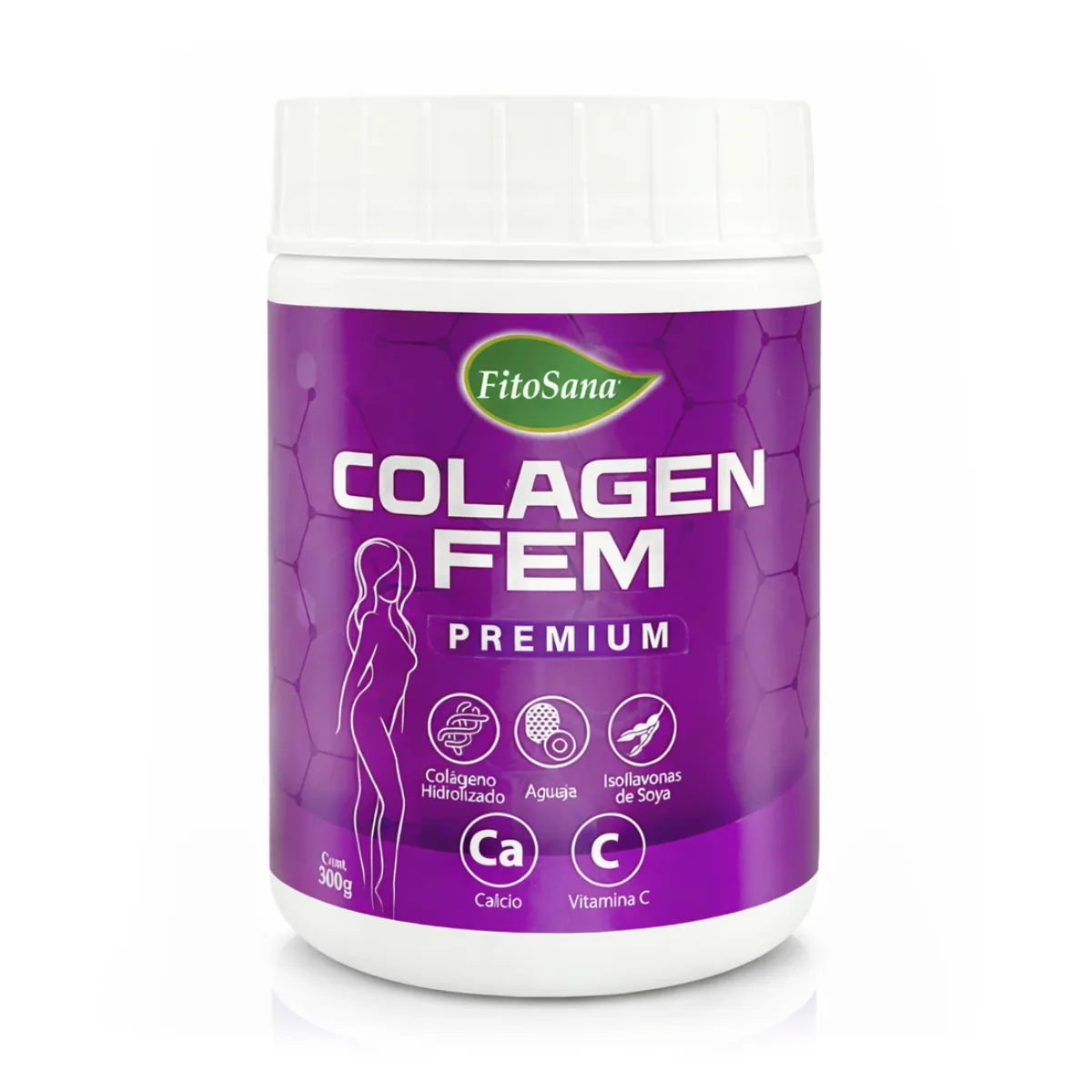 Colágeno Fem Premium Batido (300 g) - Fitosana