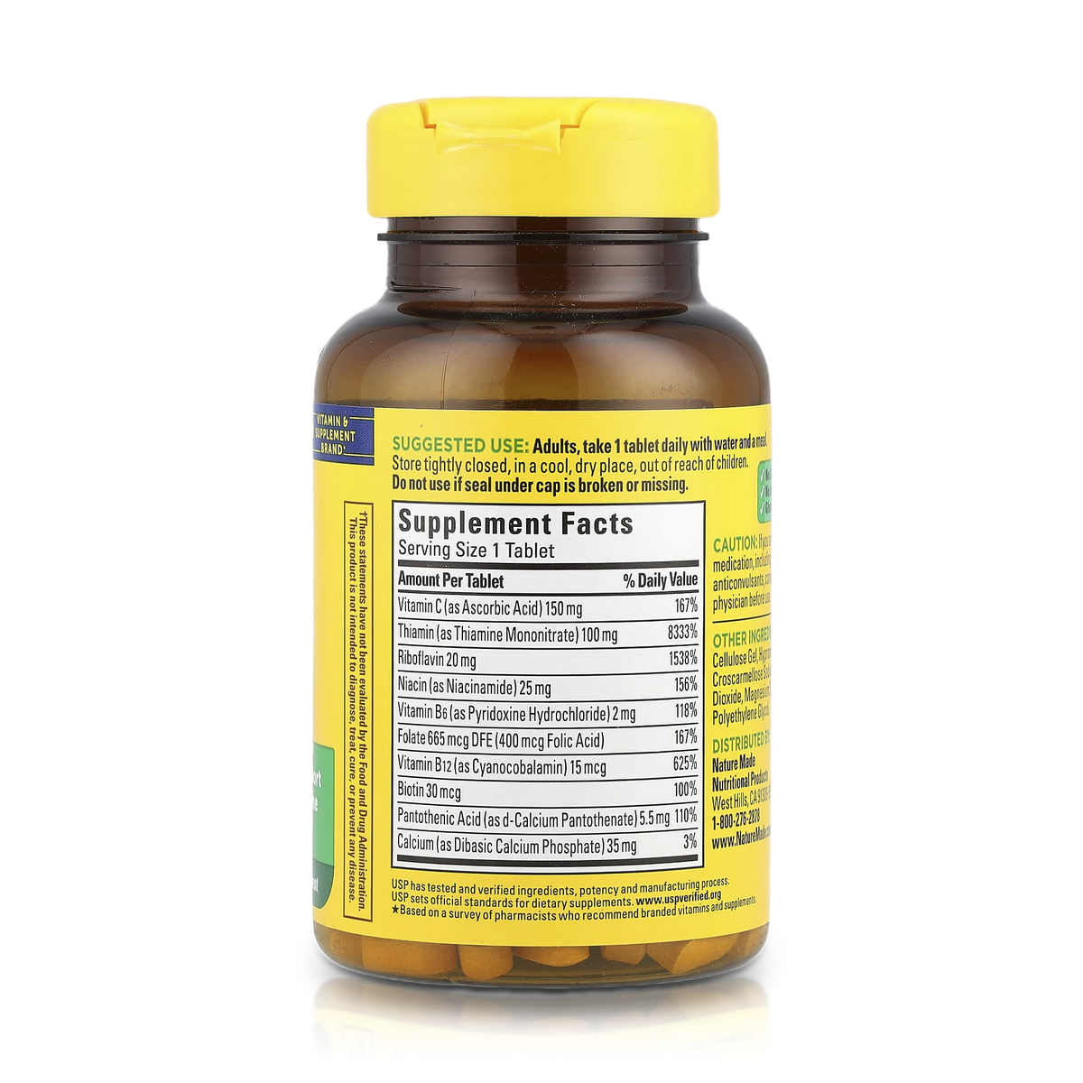 Super B-Complex (140 Tabletas) - Nature Made - Imagen 2