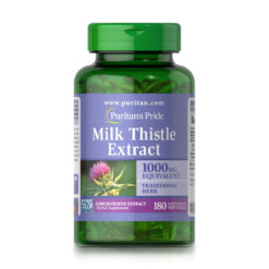Milk Thistle Extract 250 mg (180 Softgels) - Puritan's Pride
