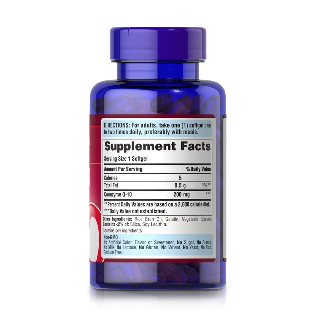 Coenzima Q-10 200 mg (120 Softgels) - Puritan’s Pride - Imagen 2