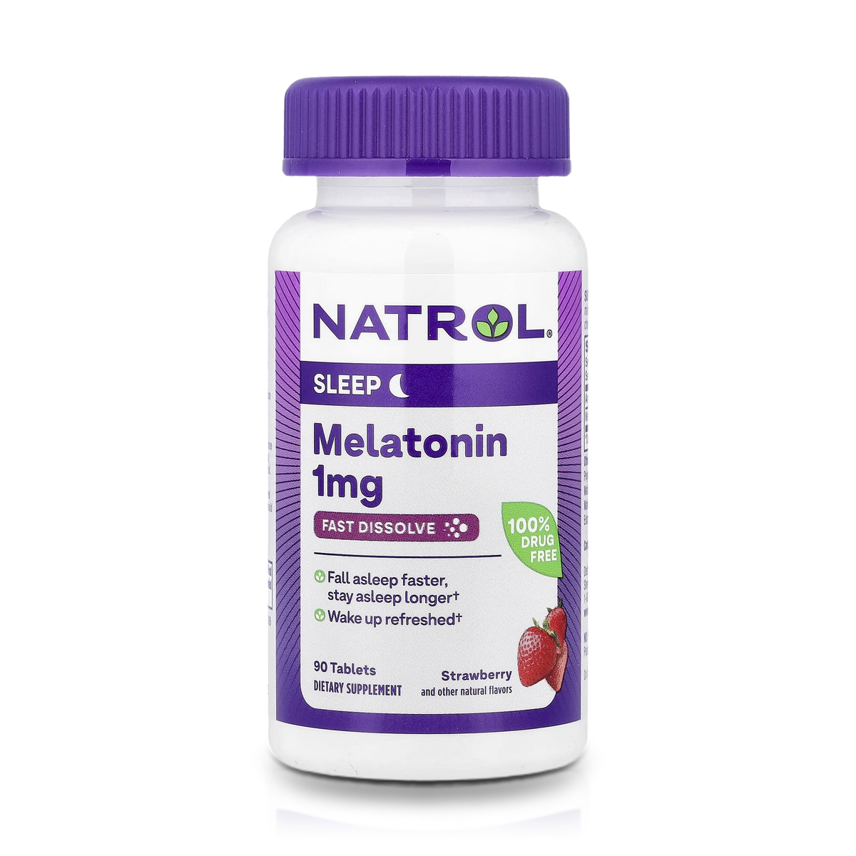 Melatonina 1 mg (90 Tabletas) - Natrol