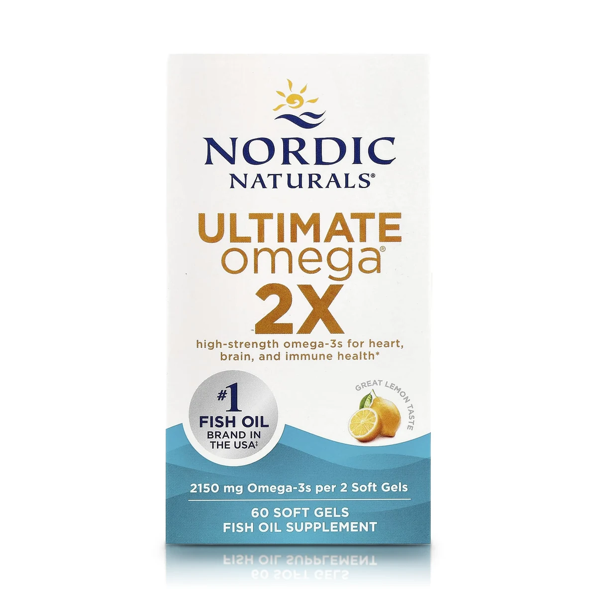 Ultimate Omega 2x 2150mg (60 Softgels) - Nordic Naturals