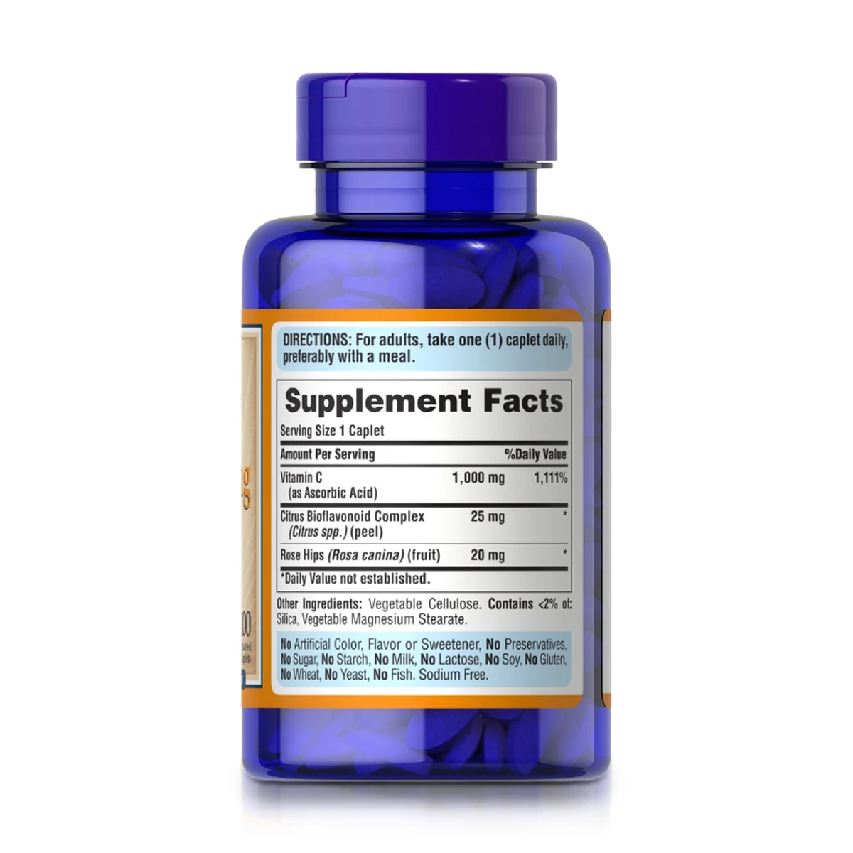 Vitamina C 1000 mg + Bioflavonoides (100 Tabletas) - Puritan's Pride - Imagen 2