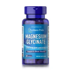 Glicinato de Magnesio 240 mg (60 Cápsulas) - Puritan's Pride
