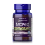 ¡Agregaste Resveratrol 100 mg (60 Softgels) - Puritan's Pride a tu lista de deseos!