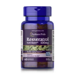 Resveratrol 100 mg (60 Softgels) - Puritan's Pride