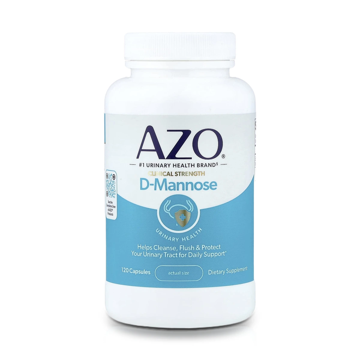 D-Mannose 2000 mg (120 Cápsulas) - AZO