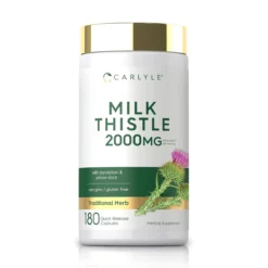 Milk Thistle 2000mg (180 Cápsulas) - Carlyle