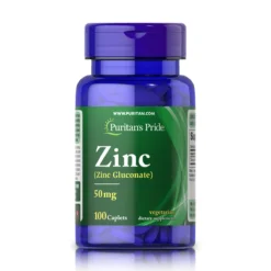 Gluconato de Zinc 50 mg (100 Tabletas) - Puritan's Pride