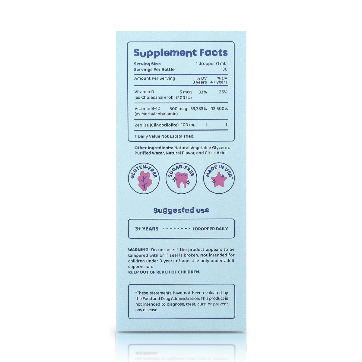 Lingo Leap D + B12 + Zeolite (30 ml) - JoySpring