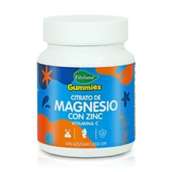 Citrato de Magnesio con Vit. C y Zinc (200 g) - Fitosana