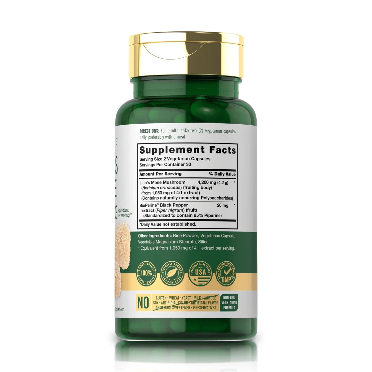 Melena de León 4200 mg (60 Cápsulas) - Carlyle